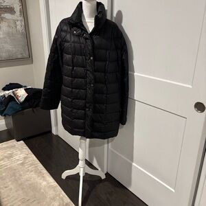 Basler Black Puffer Coat